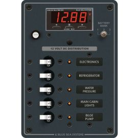 Πίνακας Blue Sea Dc 5 Θέσεων Ψηφιακός 8401