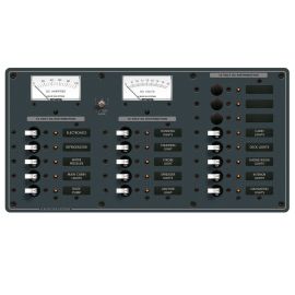Πίνακας Blue Sea Dc 18 Θέσεων Αναλογικά 12V 8378