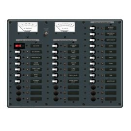 Πίνακας Blue Sea Dc 32 Θέσεων Αναλογικά + Main 12V 8381
