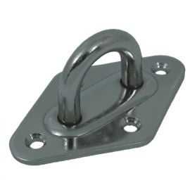 Μάπα 4 βιδών με κρίκο Inox