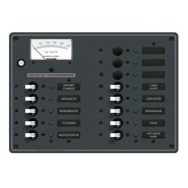 Πίνακας Blue Sea Ac 13 Θέσεων Με Βολτόμετρο 8579