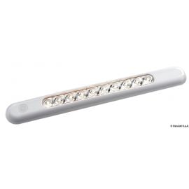 Πλαφονιέρα Λευκή 10Led 12V - 320 X 40mm