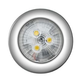 Πλαφονιέρα Στενή 75mm Splashproof Mε 3Led