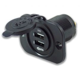 Πρίζα Usb Yis AS234 2 Θυρών 12 / 24V