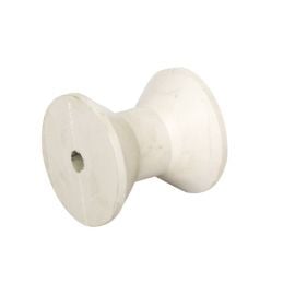 Ράουλο Καρίνας 7.8 x 7.5cm για Άξονα Ø 14 - Λευκό