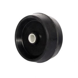 Ράουλο Τρέιλερ Πλευρικό 10.5 X 5cm για Άξονα Ø 17 - Μάυρο