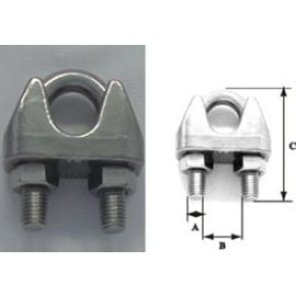 Σφιγκτήρας Συρματόσχοινου Γαλβανιζέ 3mm