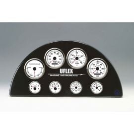 Δείκτης Πίεσης Λαδιού 10 Bar UFLEX Ultrawhite SS