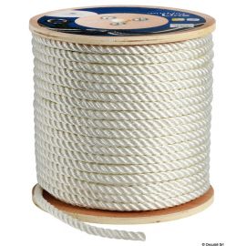 Σχοινί Osculati Βυθιζόμενο Τρίκλωνο Λευκό - 24 mm
