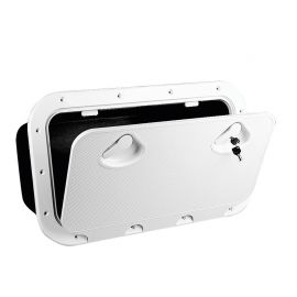Θυρίδα Αποθήκευσης Nuova Rade Classic με Κλειδαριά 60 X 35.5cm - Λευκό