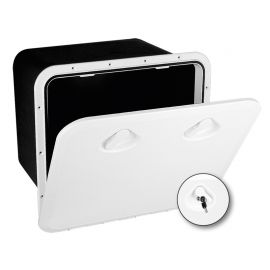 Θυρίδα Αποθήκευσης Nuova Rade Top Line με Κλειδαριά 51 X 46cm - Λευκό