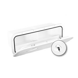 Θυρίδα Αποθήκευσης Nuova Rade Top Line με Κλειδαριά 60.7 X 24.3cm - Λευκό