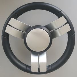 Τιμόνι Gussi 703 Chrome Spoke - Μαύρο Abs