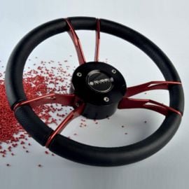 Τιμόνι Gussi 931 - Κόκκινο Spoke