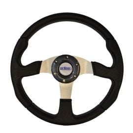 Τιμόνι Με 3 Ακτίνες Seamaster - Μαύρο με Carbon Καπάκι