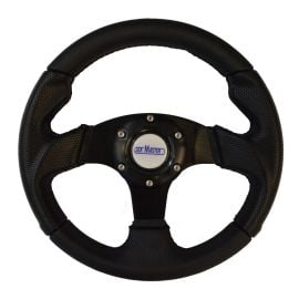 Τιμόνι με 3 Ακτίνες Seamaster - Μαύρο 28cm