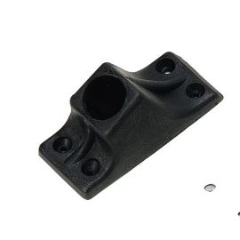 Βάση Λοξή για Κάγκελο / Κουπαστή - Μαύρο