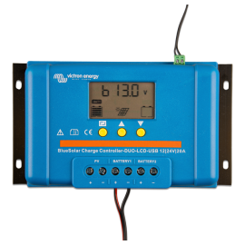Ελεγκτής Ηλιακού Φορτιστή Victron Energy BlueSolar PWM Duo-LCD & USB 12/24V - 20A