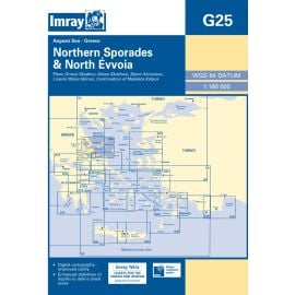 Χάρτης Ναυσιπλοΐας Imray G25 - Βόρειες Σποράδες & Εύβοια